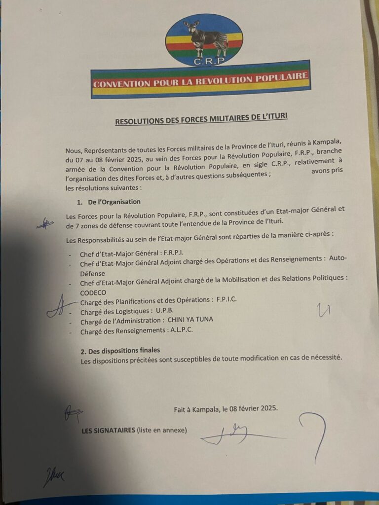 IMG-20250311-WA0134-1-768x1024 Ituri : Thomas Lubanga et ses alliés officialisent leur mouvement « CRP »