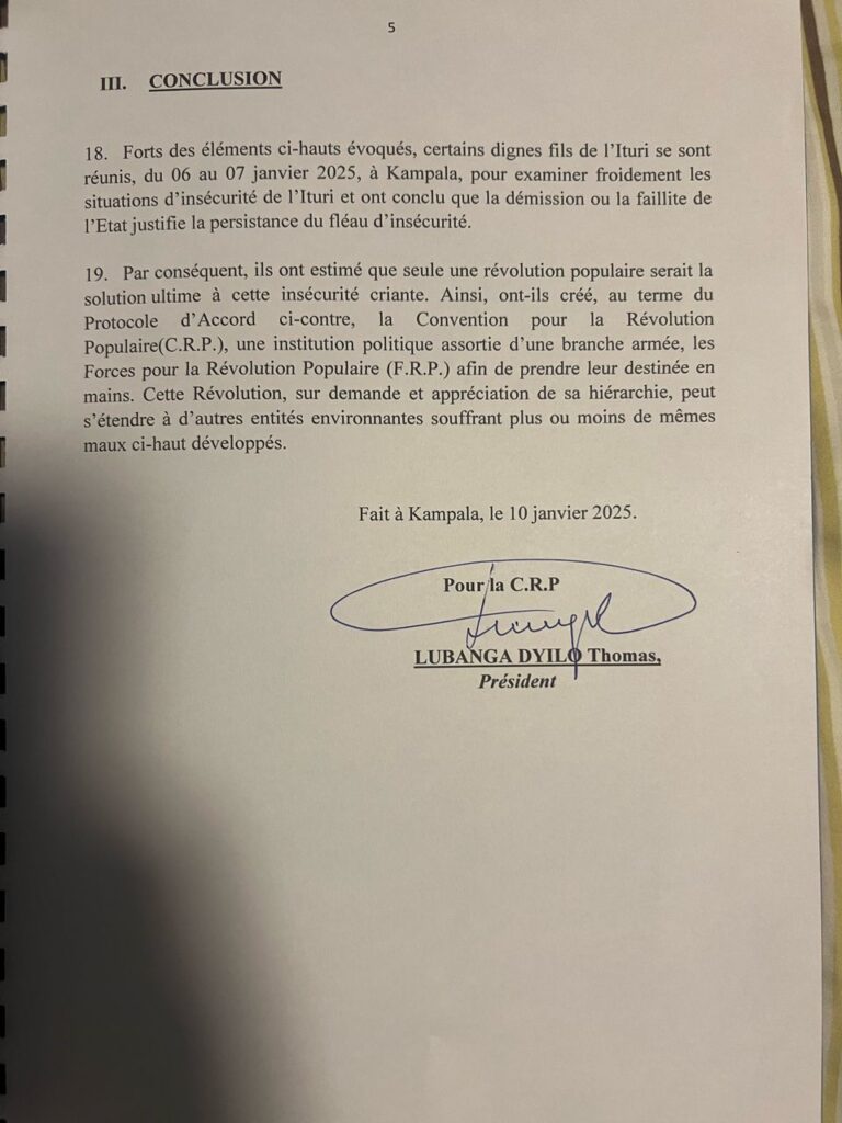 IMG-20250311-WA0136-2-768x1024 Ituri : Thomas Lubanga et ses alliés officialisent leur mouvement « CRP »