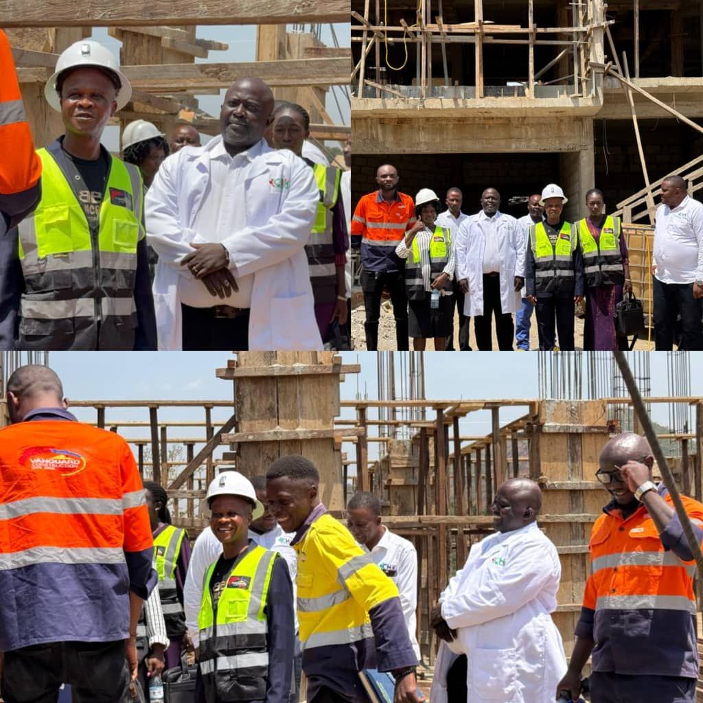 img-20250324-wa06334837355914242107827 Watsa : l’honorable Afounde Gbalanga David inspecte les travaux de modernisation du Centre Hospitalier de Kibali