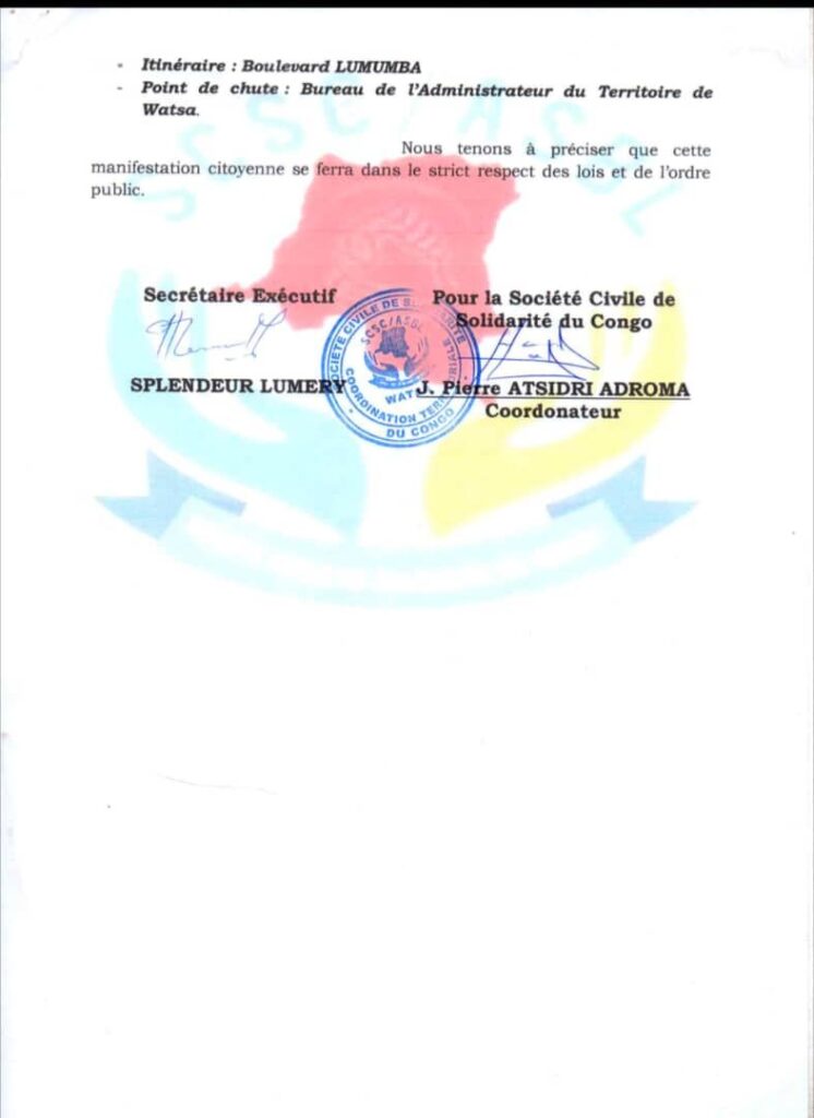 img-20250331-wa0204712518817597366779-746x1024 Watsa : la Société Civile de Solidarité du Congo annonce une marche pacifique pour dénoncer les dérives de la justice