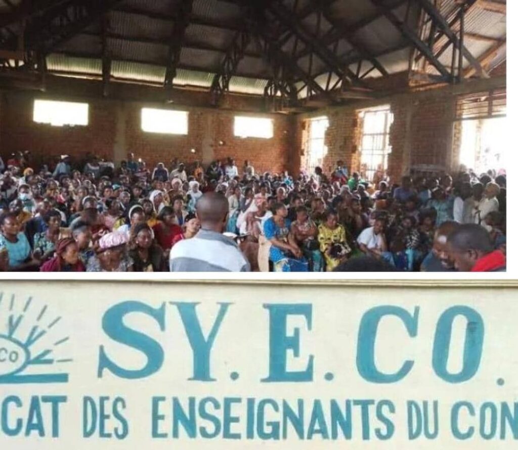 img-20250422-wa02976727699513229575127-1024x890 Nord -Kivu/Salaires en retard à Rutshuru : le SYECO alerte sur le calvaire des enseignants et appelle à la reprise des cours