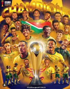 17476492272166893534928607087687-235x300 Coupe d’Afrique des Nations U20-Égypte 2025 : l’Afrique du Sud s’impose face au Maroc et décroche le titre continental