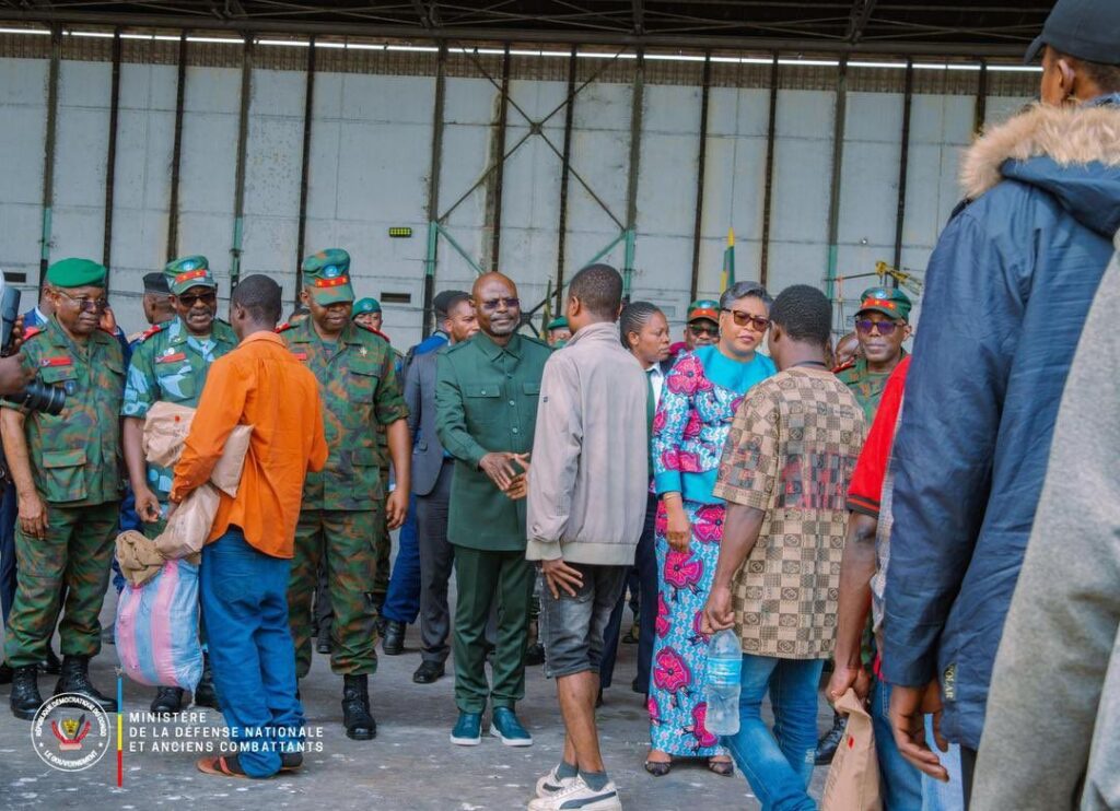 img-20250503-wa008918085319165104984986-1024x742 RDC : le premier groupe de militaires FARDC réfugiés auprès de la MONUSCO accueilli à Kinshasa