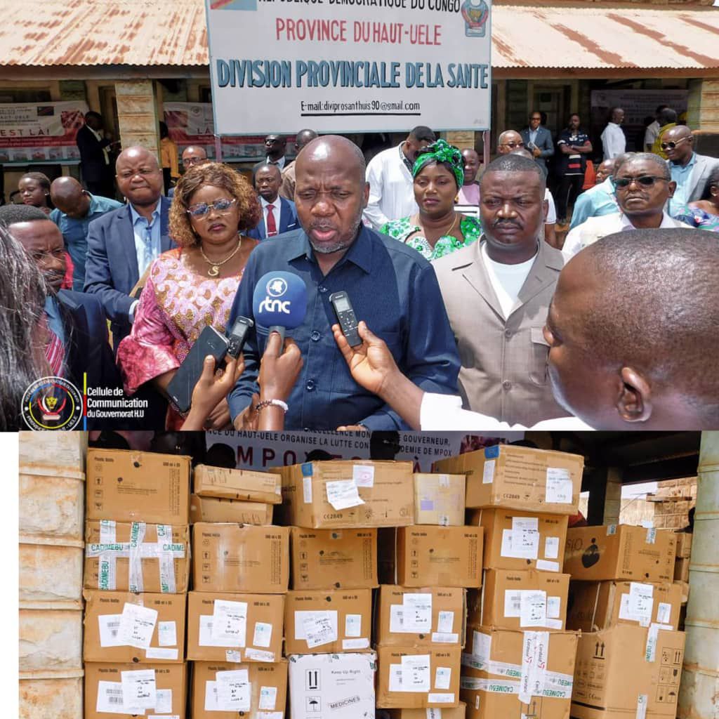 img-20250505-wa05362479156185688859743 Haut-Uele : Remise officielle des matériels de lutte contre l'épidémie de la variole de singe dite Mpox par le gouverneur Jean Bakomito