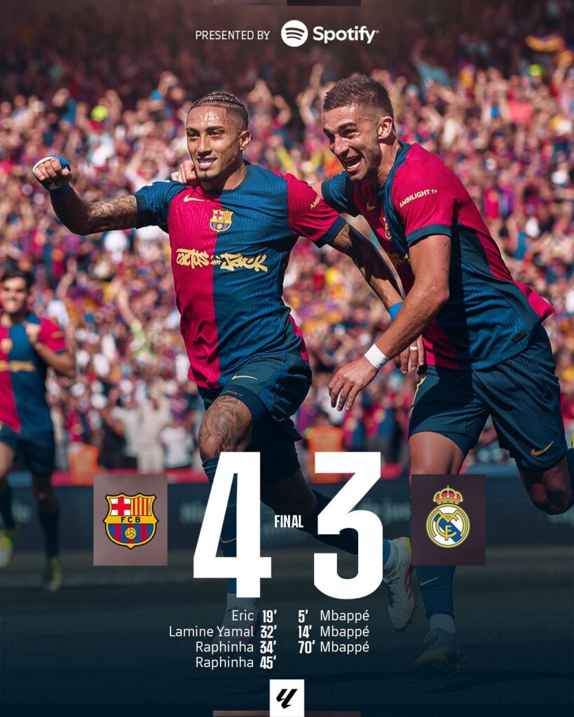 img-20250511-wa01307390343772724649985-819x1024 La Liga - Imparables ! le Barça terrasse encore le Real Madrid et fonce vers le titre