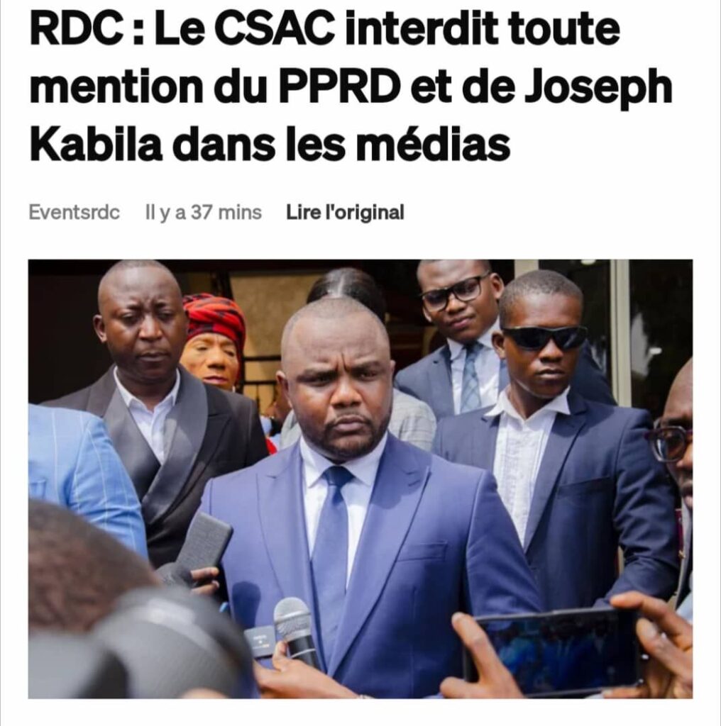 img-20250603-wa01654729666705529032703-1016x1024 La liberté de la presse étouffée en RDC : le CSAC interdit la diffusion des propos et activités de Joseph Kabila et du PPRD