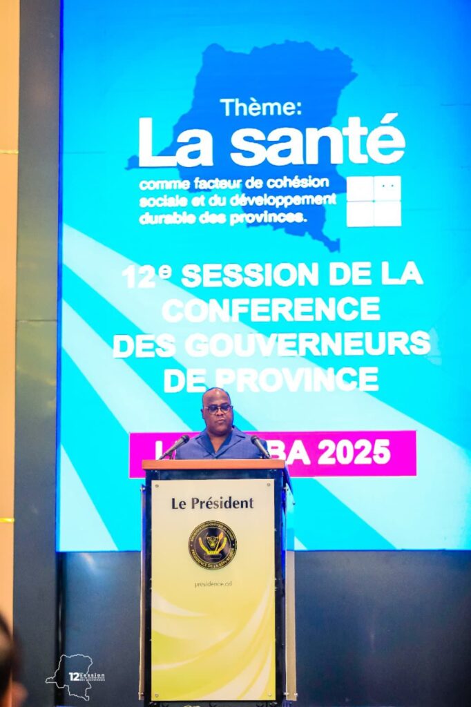 img-20250610-wa04157696311733144696564-682x1024 RDC : le Président Tshisekedi ouvre la 12ᵉ Conférence des gouverneurs à Kolwezi, axée sur la santé