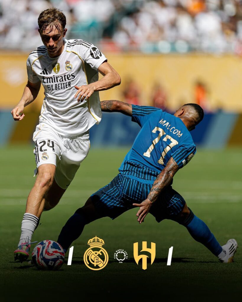 img-20250619-wa00207106208503022561120-819x1024 Coupe du Monde des Clubs 2025 : le Real Madrid et Al Hilal se quittent dos à dos (1-1)