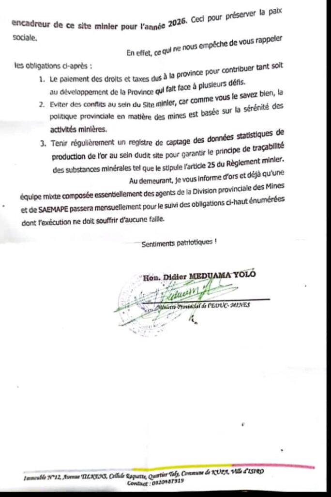 img-20250621-wa00126803149981907689101-684x1024 Haut-Uele : Fiston Nyede applaudit la réouverture du site minier CECA 20 à Wanga
