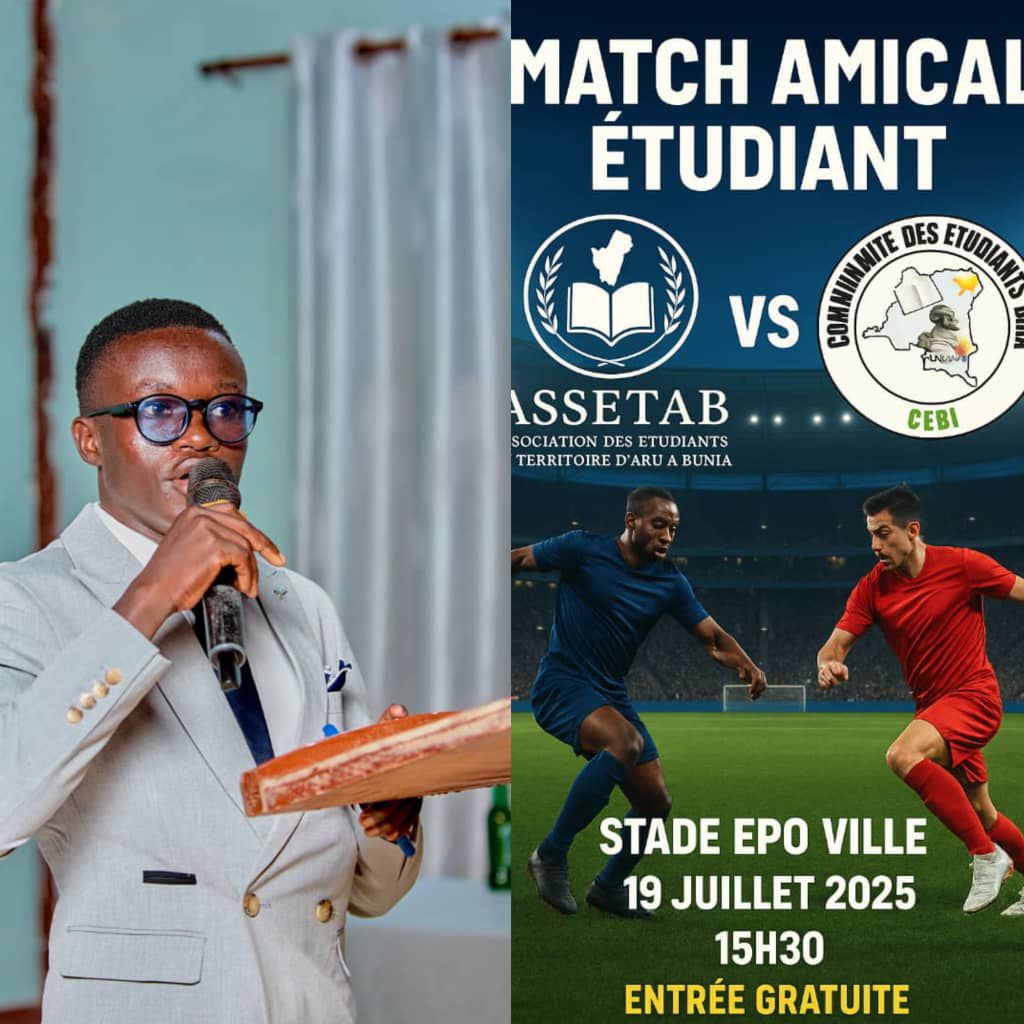 img-20250717-wa02367480794458234973934 Bunia : l’ASSETAB affronte la CEBI dans un match amical pour renforcer la cohésion estudiantine