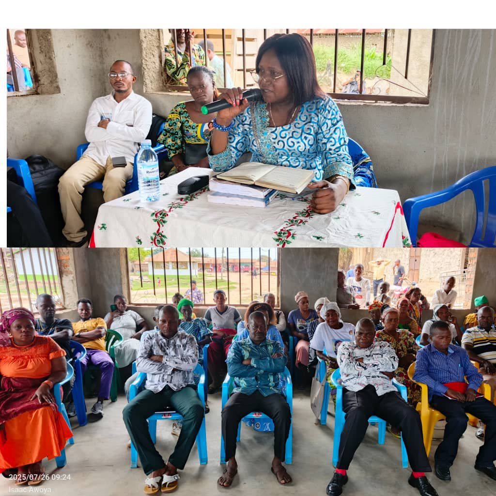 img-20250726-wa01936921162194784399561 Watsa : en vacances parlementaires, la députée Françoise Azaro Kany mobilise Wanga contre l’insécurité