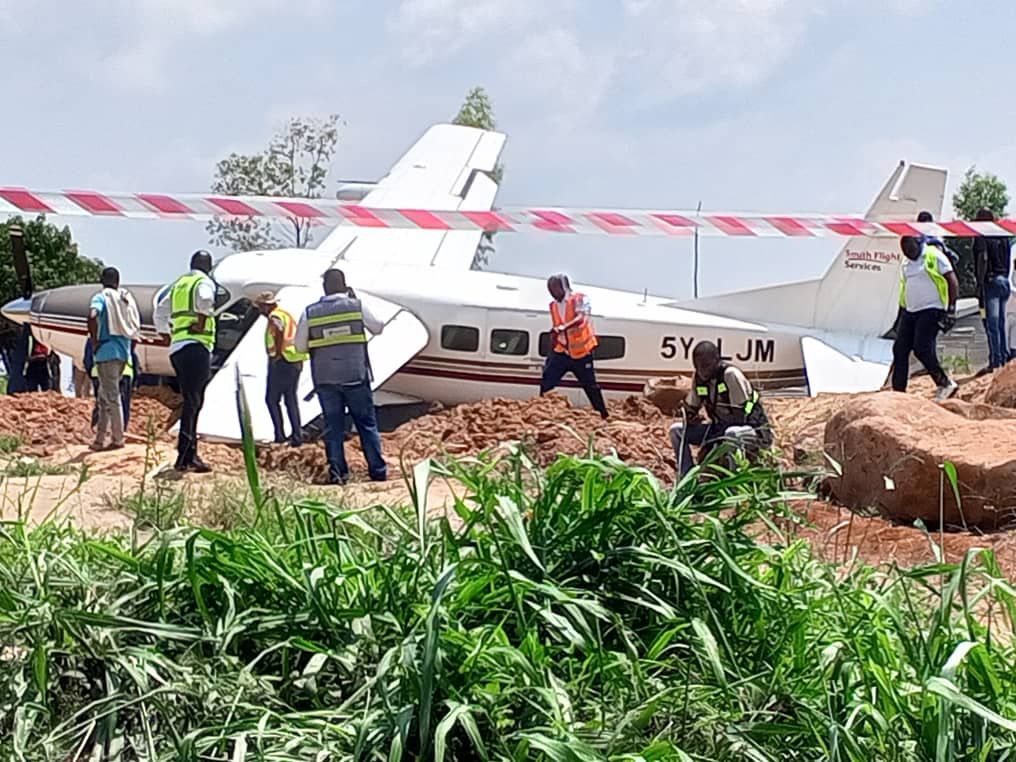 img-20250727-wa02406903558635686914097 Ituri: un avion de la société Tracep rate son atterrissage à l’aéroport Murongo de Bunia