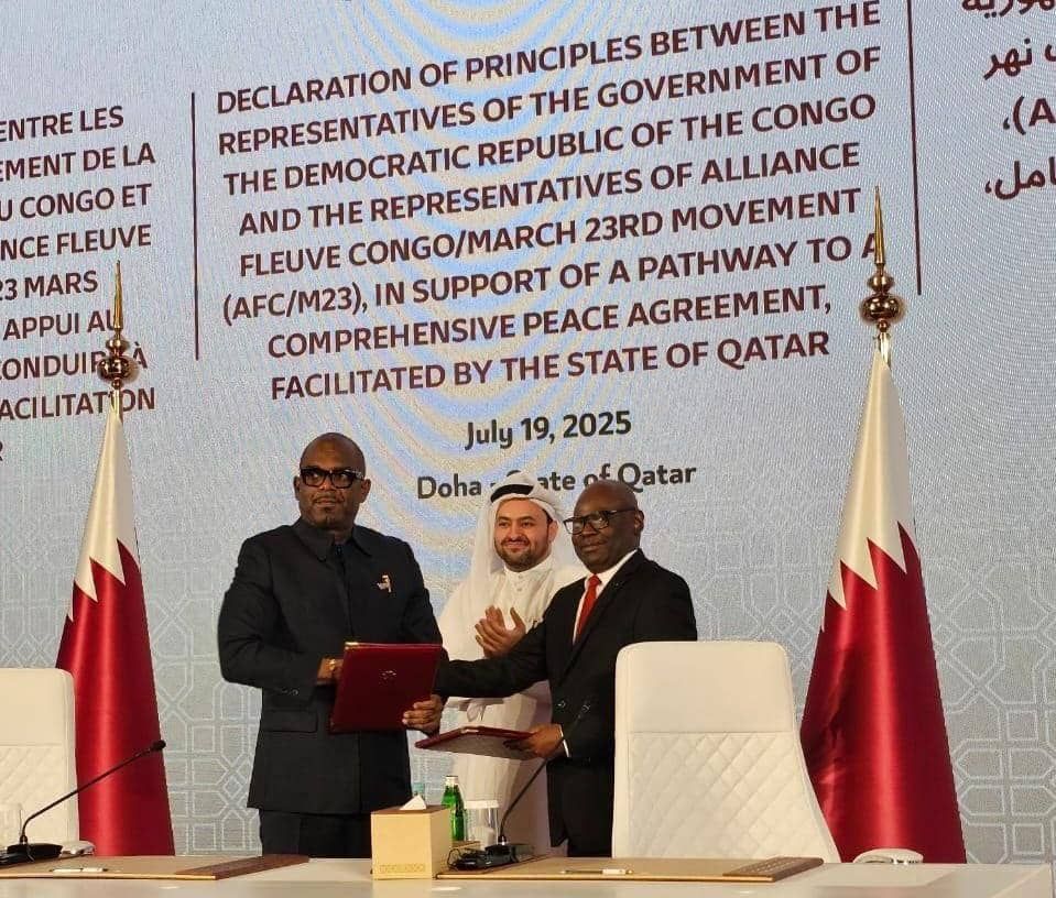 img-20250729-wa01278389965030009274196 Le processus de paix entre le gouvernement congolais et l’AFC/M23 au point mort à Doha