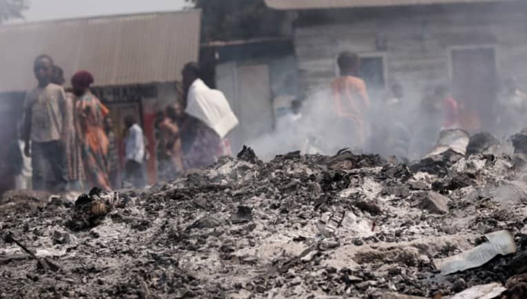 img-20250813-wa00357983594083440852229 Goma : cinq morts, deux blessés graves et d’importants dégâts dans un incendie causé par la chute d’un câble électrique