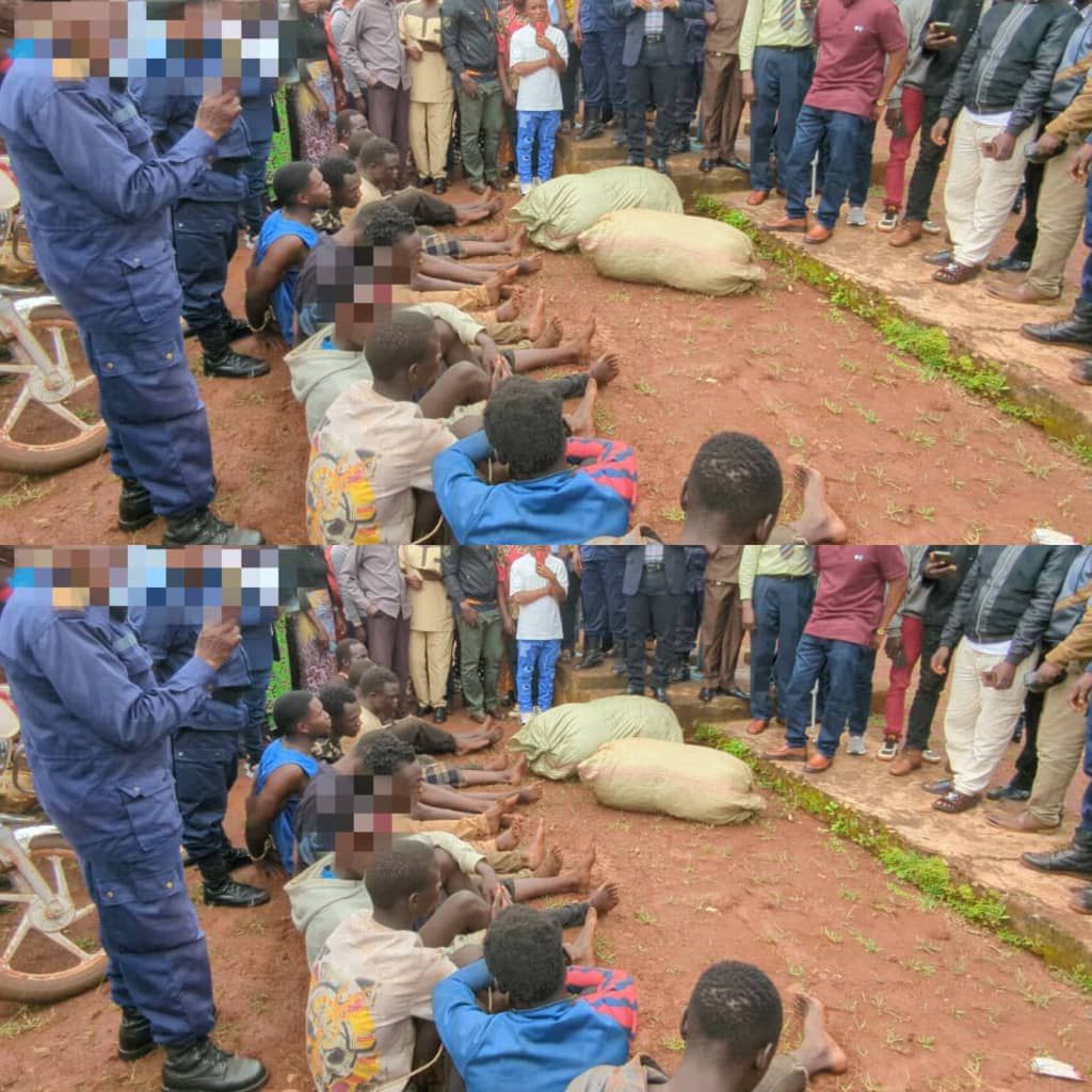 img-20251020-wa04428681482767357418624 Coup de filet à Watsa : onze présumés criminels de grand chemin arrêtés et présentés au public