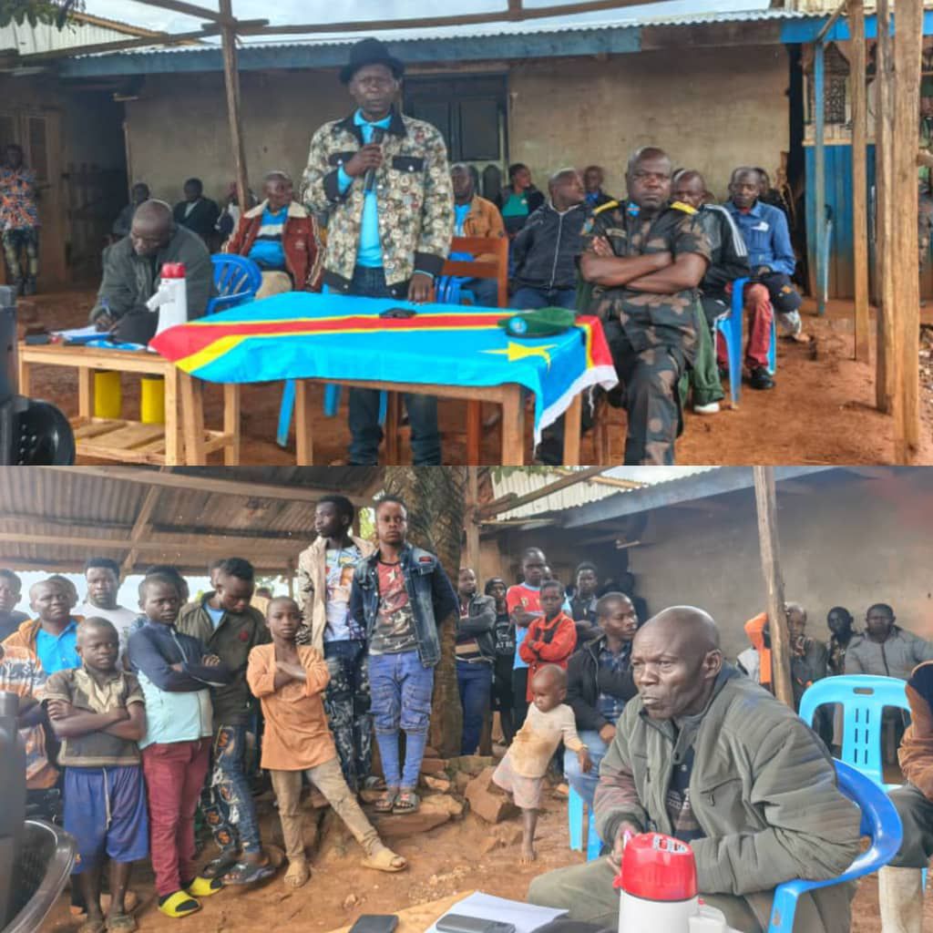 img-20251104-wa00083203657396221733249 Ituri/Djugu : Sa Majesté Kiza Gudza Justin mobilise la population pour la paix et le désarmement à Pimbo