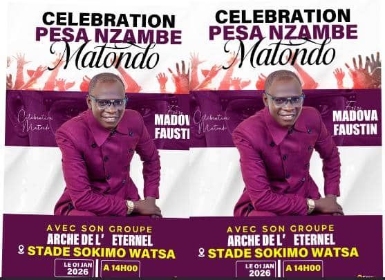 img-20251112-wa00271950206236524307253 Haut-Uélé : Watsa s’apprête à vibrer au rythme de la «Célébration Pesa Nzambe Matondo» avec le Frère Madova Faustin et son groupe Arche de l’Éternel