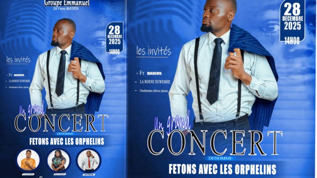 incollage_20251225_2257054128288819807661968499-1024x576 Watsa : un grand concert caritatif avec le Groupe Emmanuel de Frère Matata pour célébrer avec les orphelins