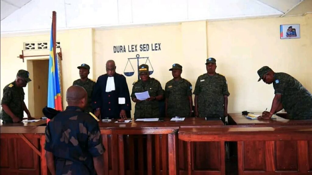 img-20260121-wa01701986480320832245069-1024x576 Ituri : un officier supérieur de la Force navale condamné à 20 ans de servitude pénale pour diffusion d’images d’une opération militaire