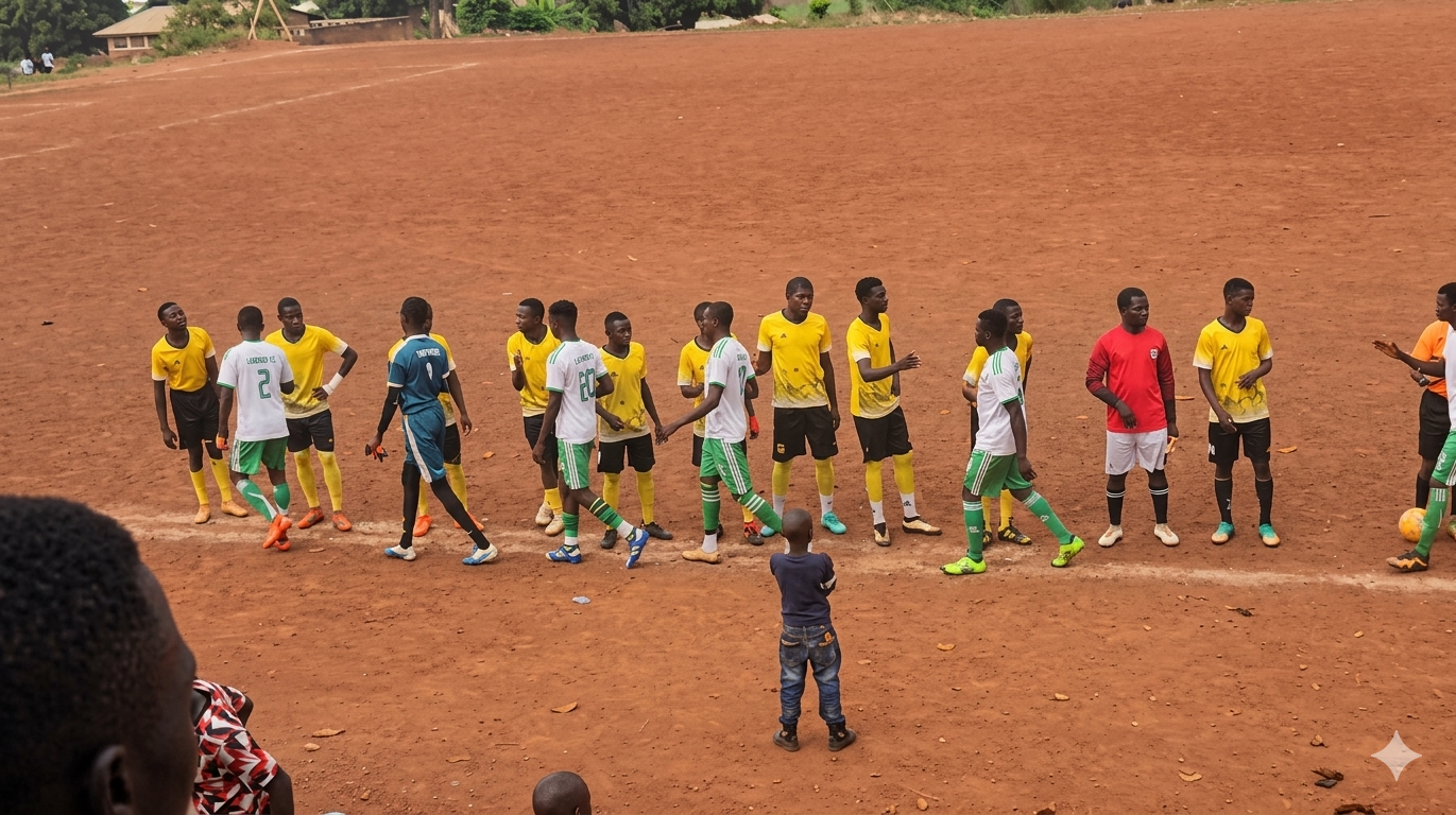 1774646368162967292667452674325 Watsa : l'Institut Elikya domine le CS Madrandele Tanzi (2-0) au tournoi interscolaire ; le Préfet Fazili Debha Peter salue la performance héroïque de ses joueurs