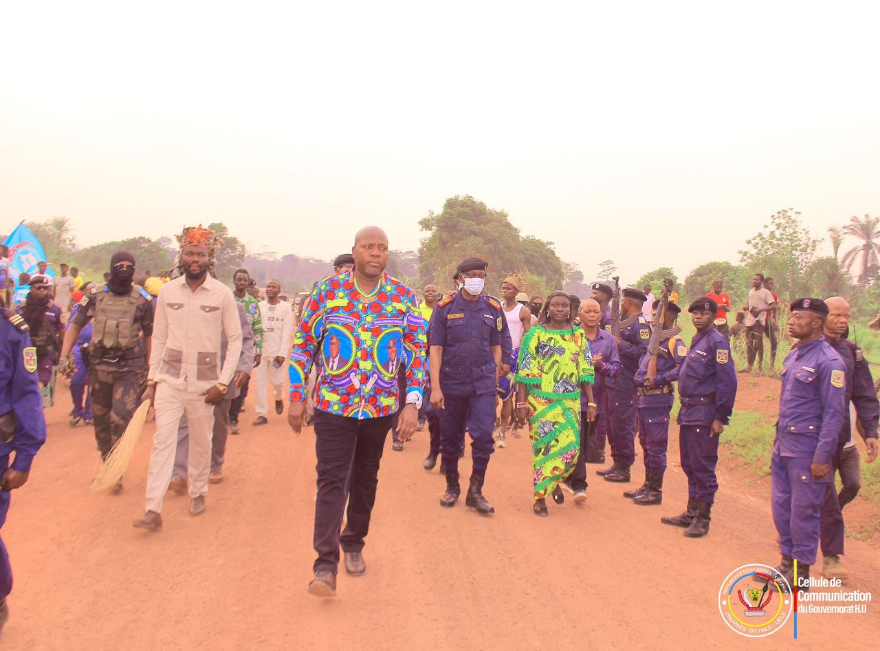 img-20260311-wa0200538910505823684378 Haut-Uele|Rungu : le Gouverneur Jean Bakomito en visite officielle dans la chefferie Azanga