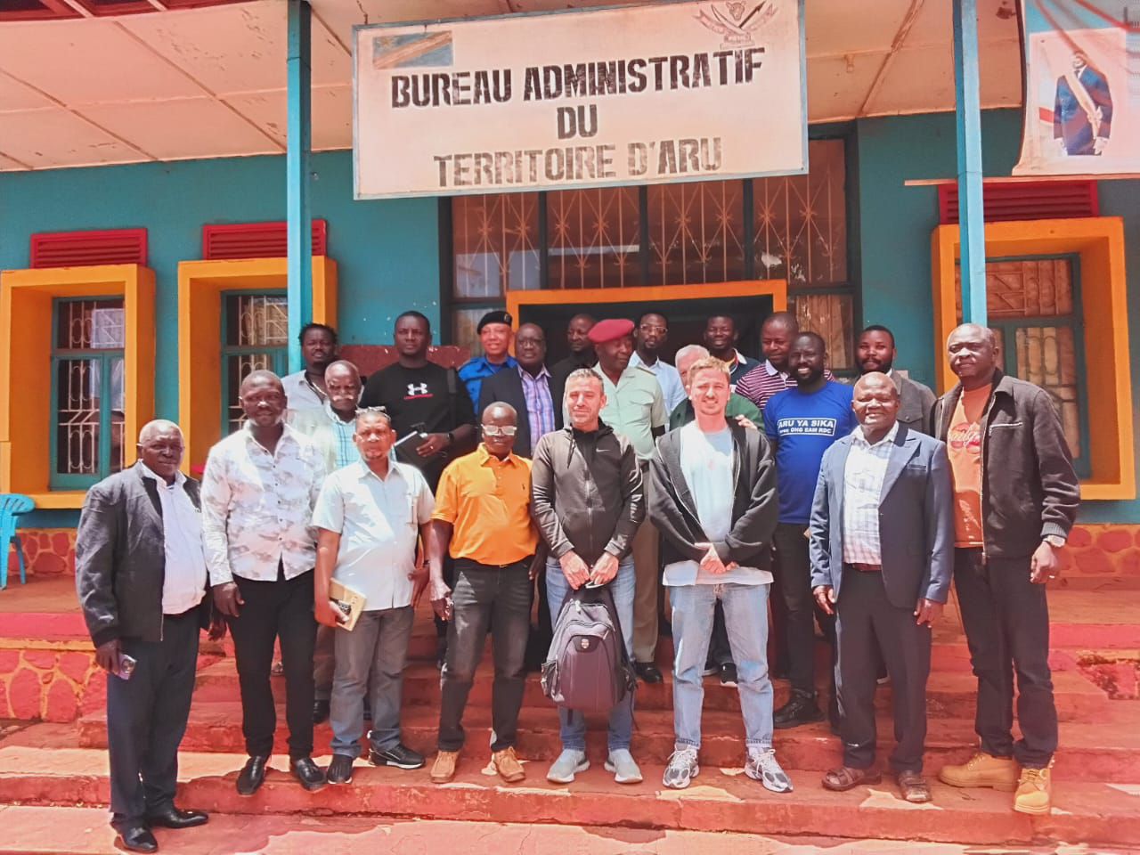 img-20260331-wa00179184683486929893443 Ituri : des ingénieurs du Kosovo en mission pour un projet de centrale hydroélectrique à ARU