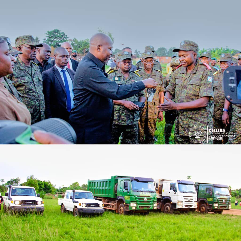 img-20260521-wa01783889459148636968205 Haut-Uele : en phase avec la vision du Chef de l'État Félix Tshisekedi, le Gouverneur Jean Bakomito renforce la mobilité des FARDC