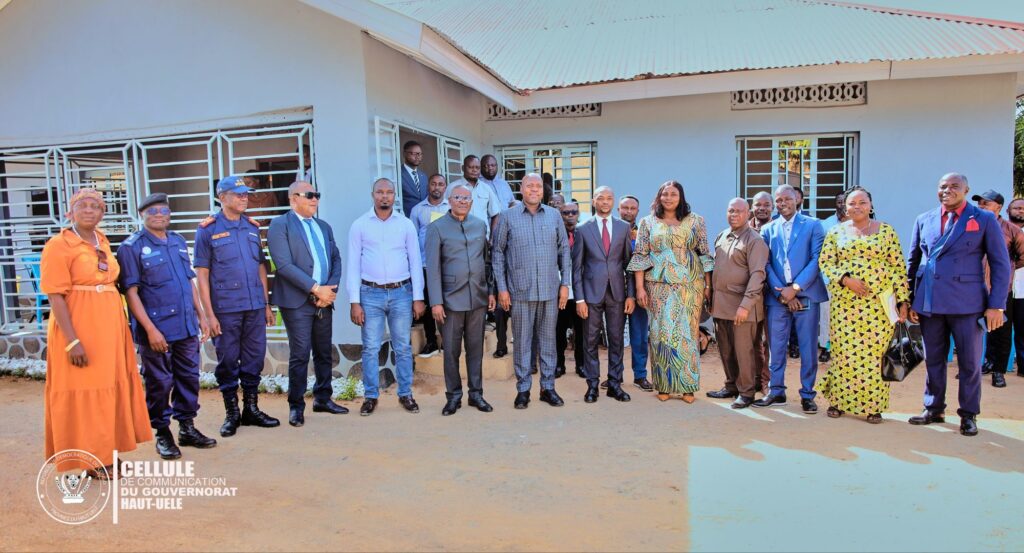img-20260525-wa03075416934787040320121-1024x553 Haut-Uele : le gouverneur Jean Bakomito inaugure l’Inspection provinciale des finances à Isiro