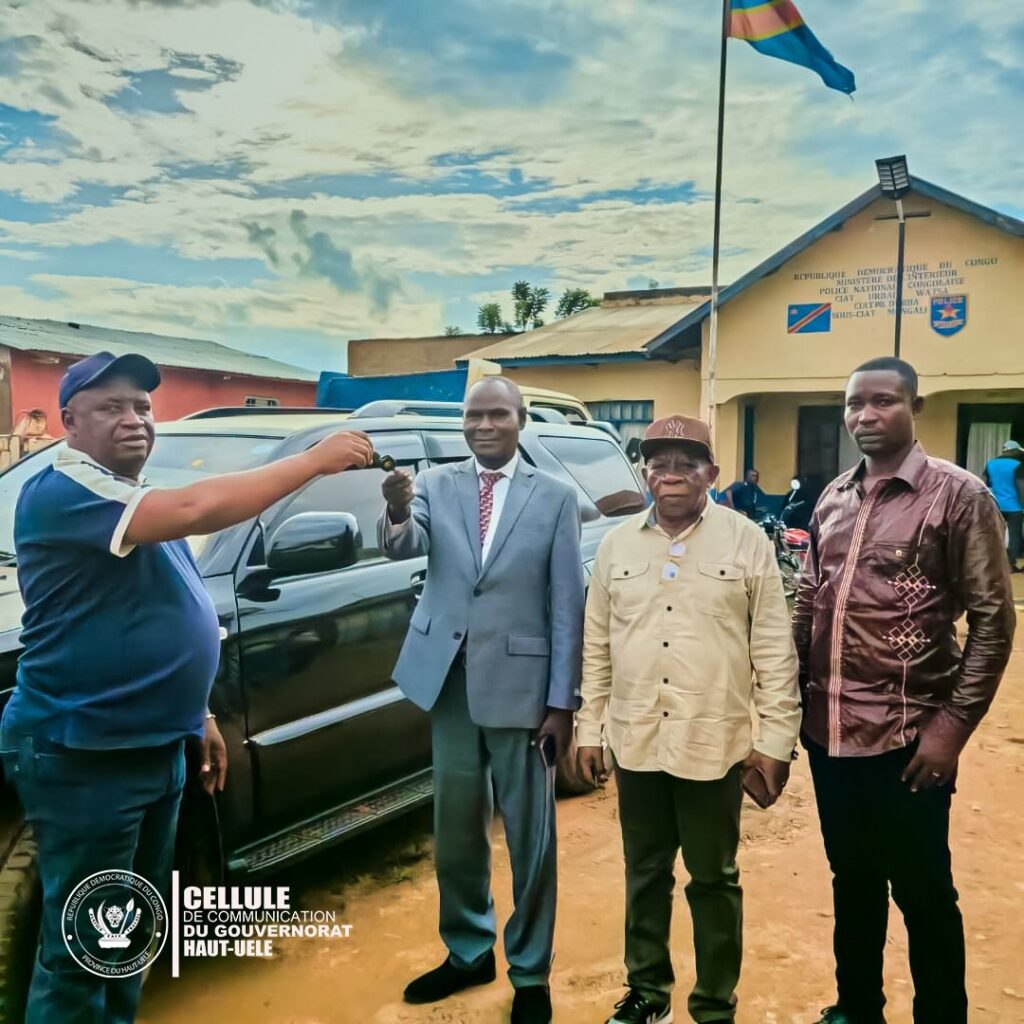 img-20260730-wa04333628603064428784954-1024x1024 Haut-Uele : le gouvernement provincial dote l’administration avancée d’une nouvelle jeep