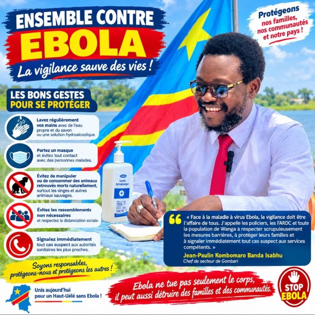 img-20260907-wa03542440082347574776920-1024x1022 Haut-Uele|Wanga : vigilance renforcée contre Ebola,le chef Jean-Paulin Kombomaro sensibilise forces de sécurité et population
